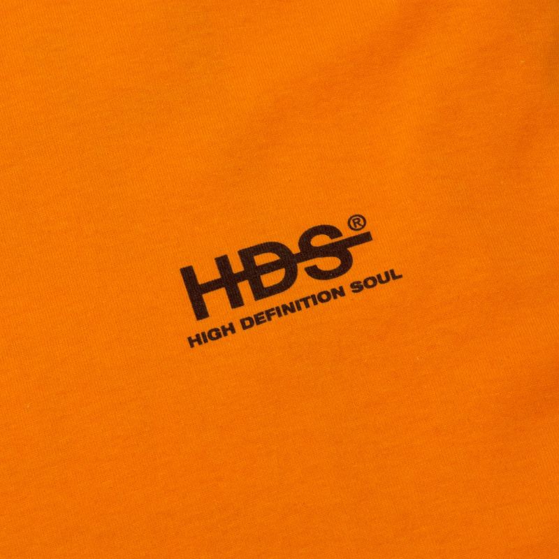 WORK LS TEE - ORANGE