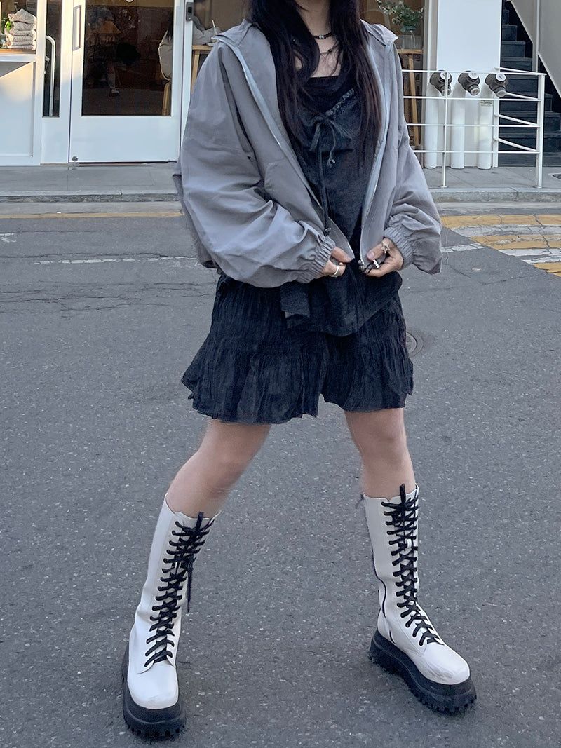 Spring Volume Windbreaker