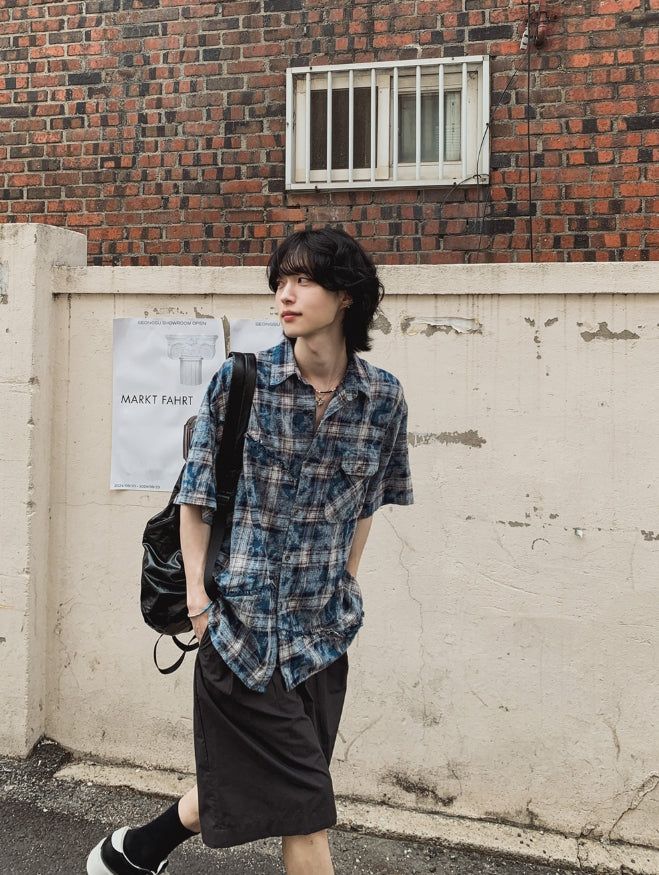 Ampoule Damage Check Half Shirt