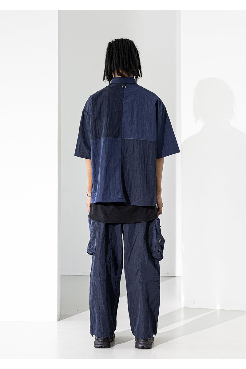 LIPSTACK POCKET OVERSIZED SHORT SHIRTS