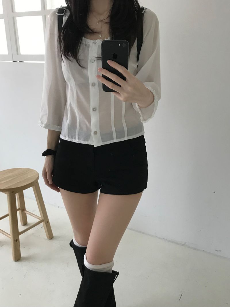 Miel frill blouse (3 colors)