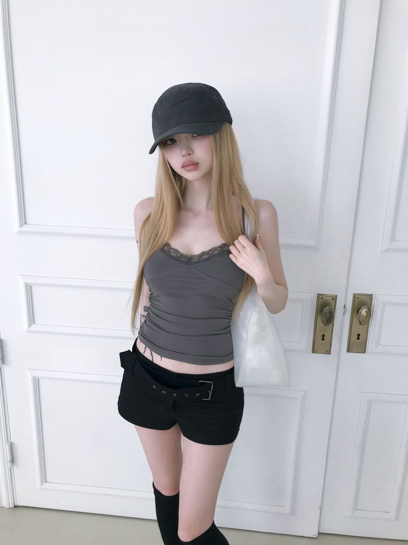 apple lace top(6 color) 