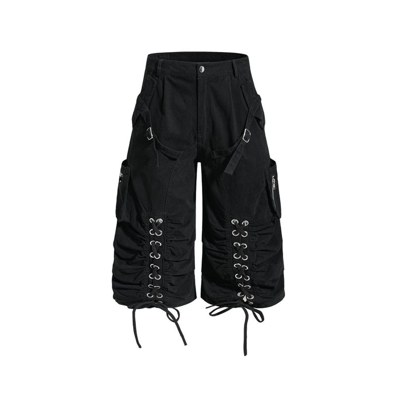 Tarel Lace-Up Cargo Pants