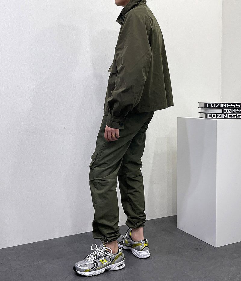ランナイロンカーゴパンツ