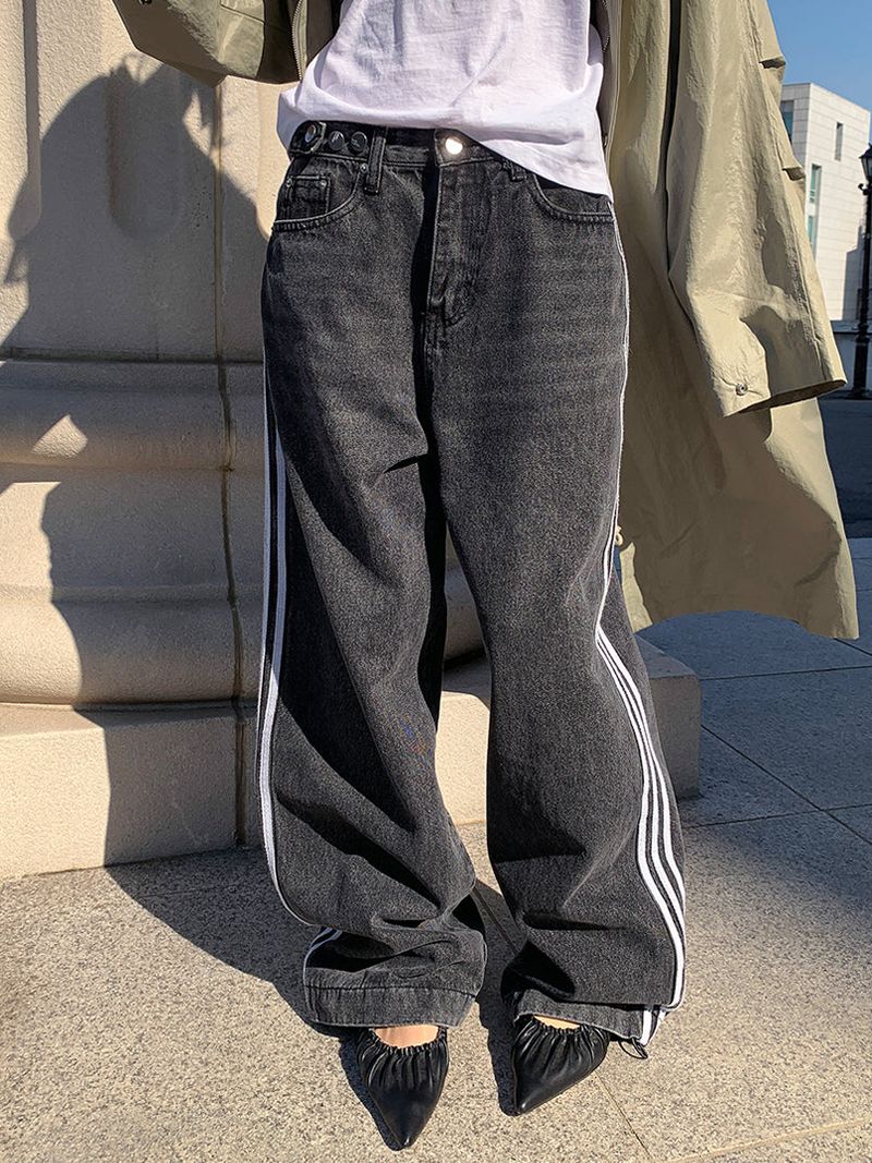 JAZZ THE ORDER(ジャズ ザ オーダー)の「3LINE STRING BIJO BLACK JEANS(Pants)」