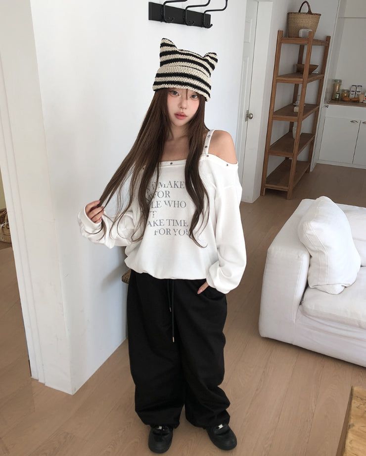 Cat Ear Summer Knitted Beanie