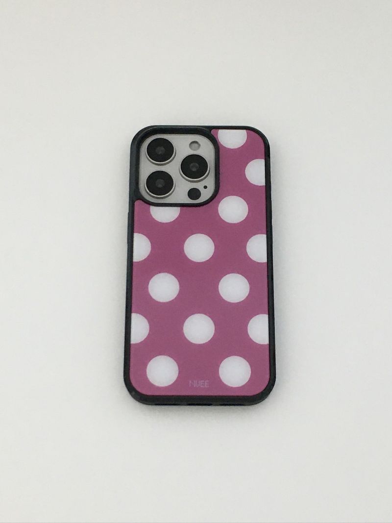 B.dot (dark pink) case 