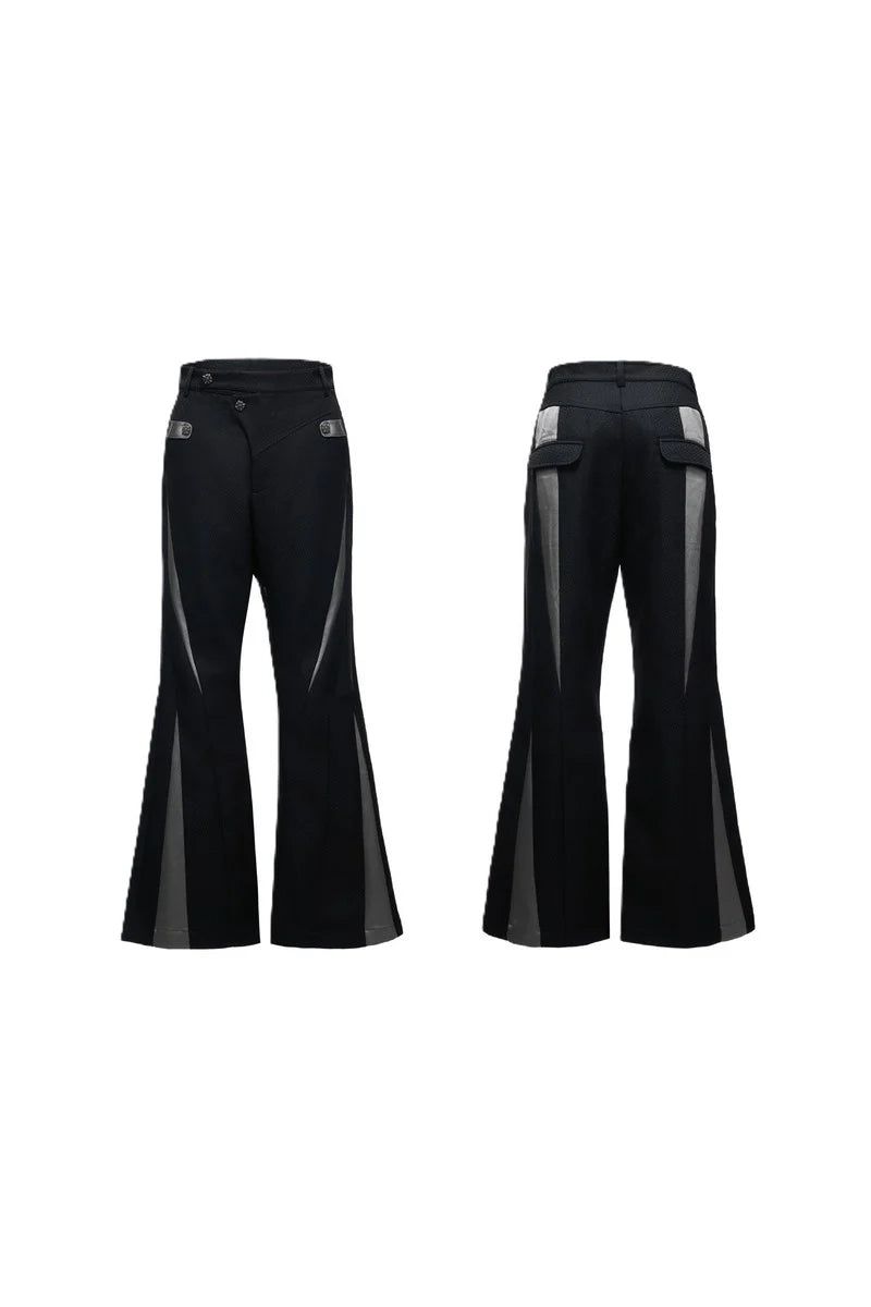 Colorblock Deconstructed Trousers