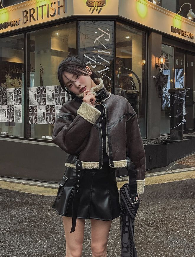 Deli Waist Buckle Crop Mustang