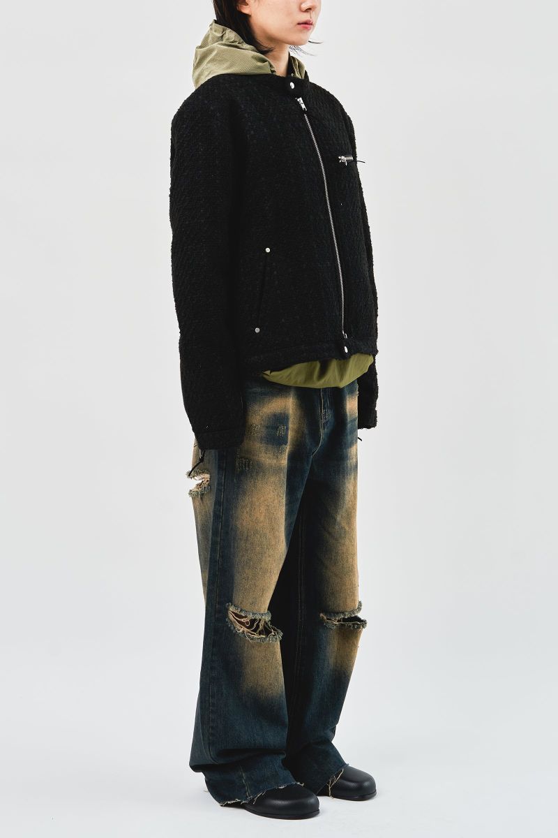Temple Tweed Biker Jacket