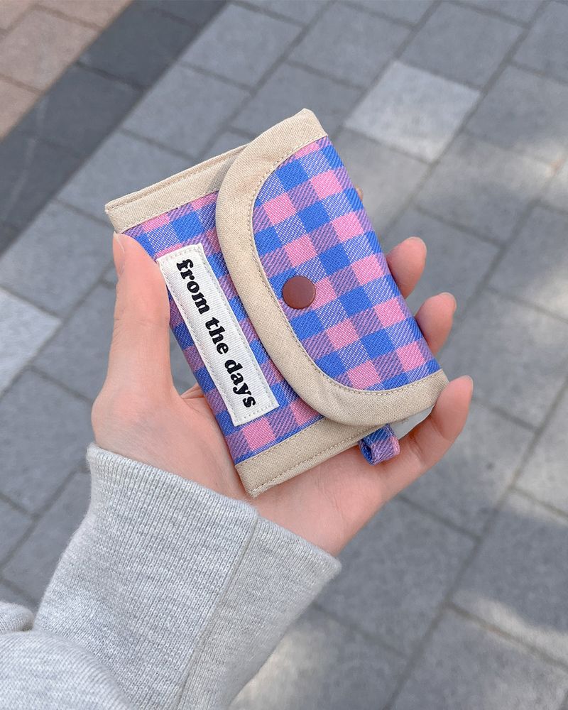 【MADE】Fabric Mini Card Wallet - S