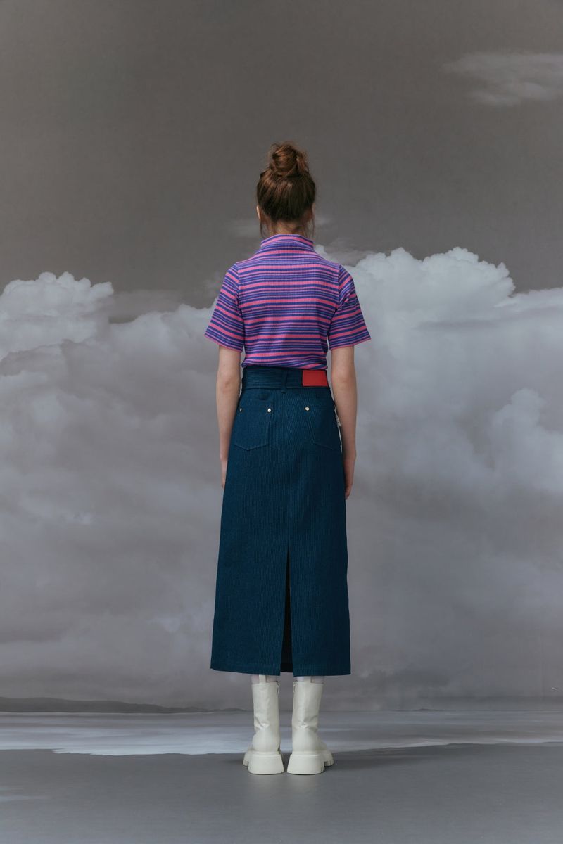 Denim skirt
