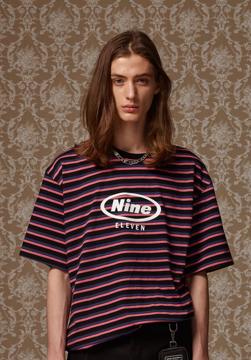 Nineeleven（ナインイレブン）の「Multi stripe T（Tops）」