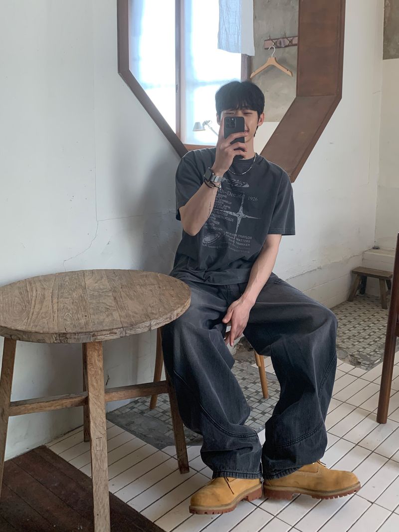 ESOO（イス）の「1926 Pigment-Dyed Short-Sleeve T-Shirt (3 Colors)（Tops）」