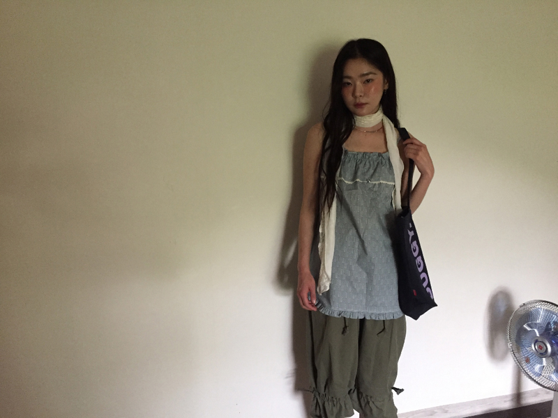 Neige frill harem pants (2color)