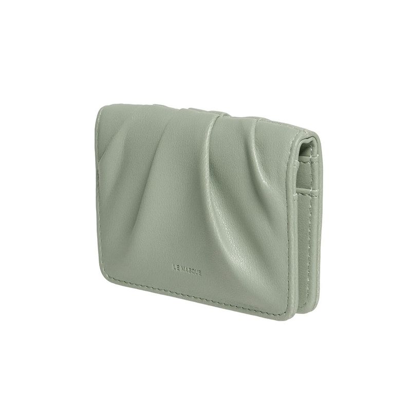 DOUGH Soft Card Wallets fog green