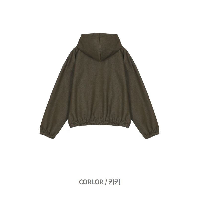 Overcast Hood Cropped Jumper (3 Colors)