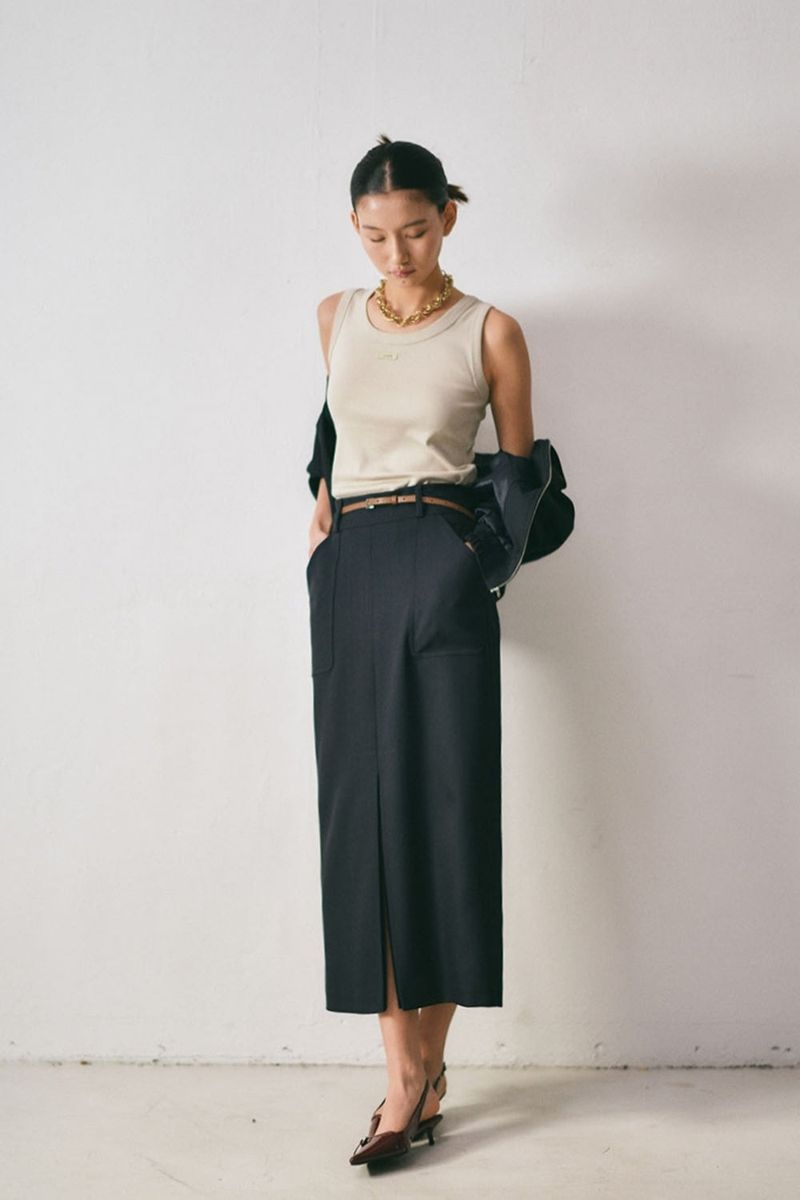 Cotton Label Sleeveless_Beige