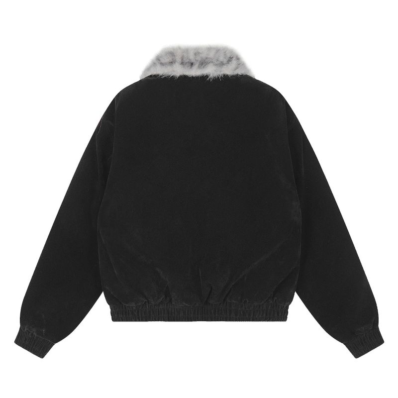 Lumen Leopard Fur Velvet Jumper