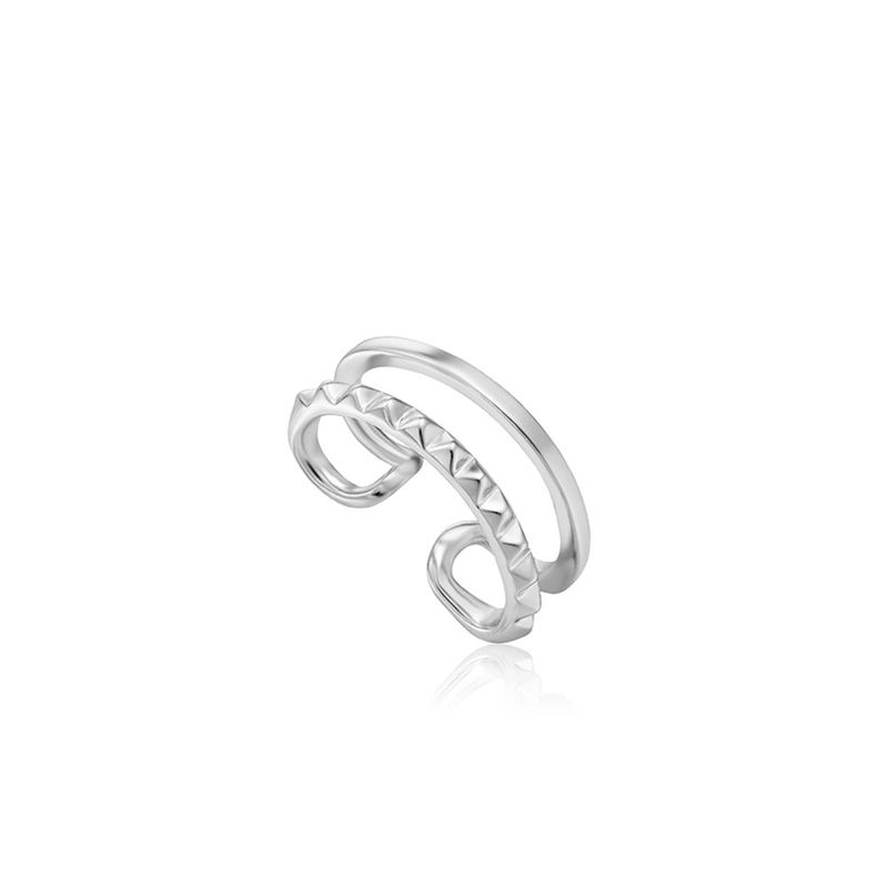 ANIA HAIE(アニア ハイエ)の「Spike Irregular Line 925 Silver Ear Cuff E025-09H(Accessories)」