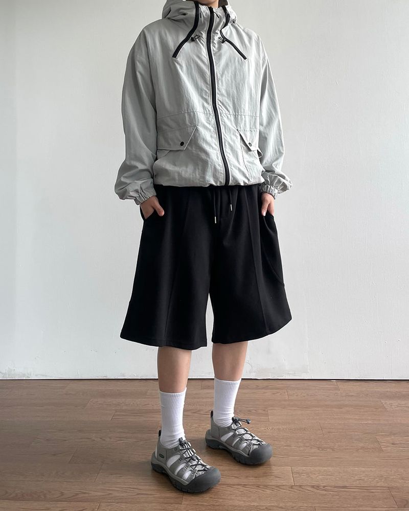 Util Zipper Hood Windbreaker