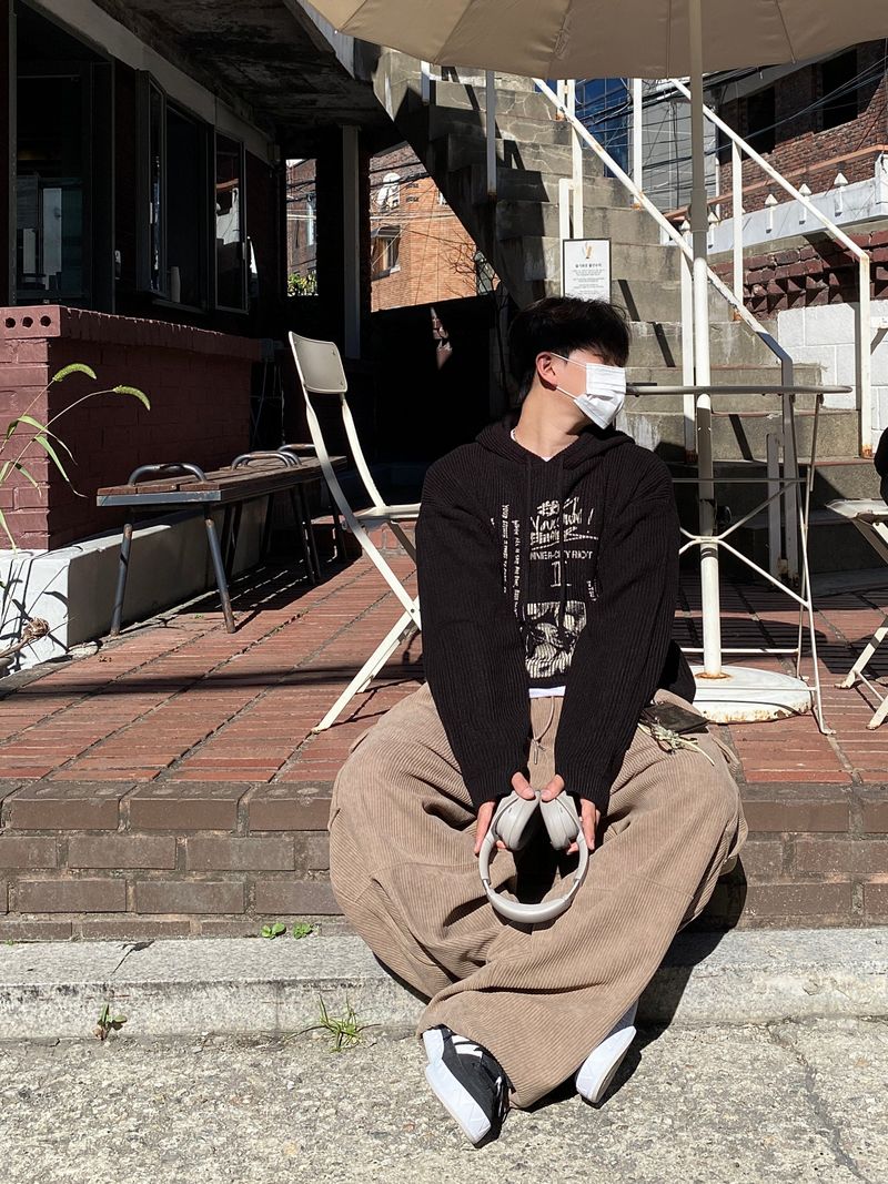 Corduroy Balloon Cargo Pants (4color)