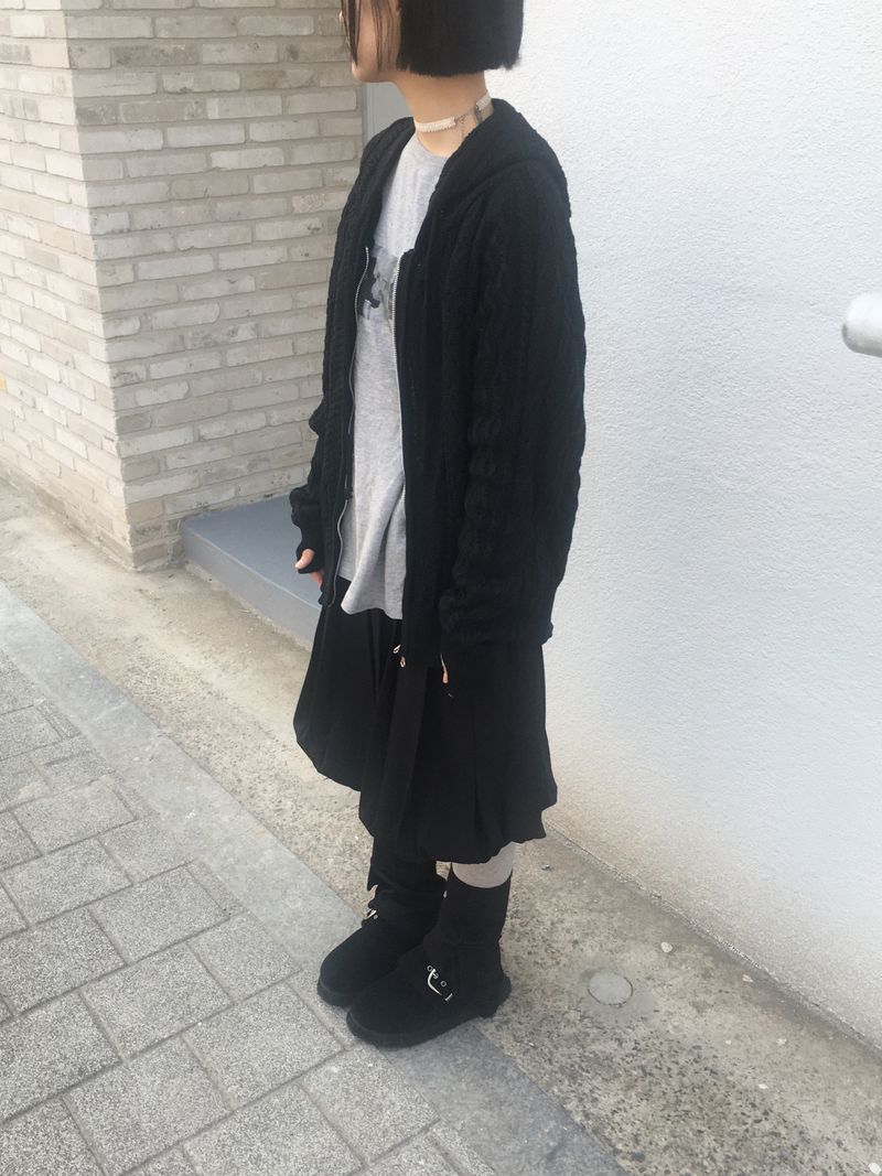 Two Way Cozy Textured Knit Hood