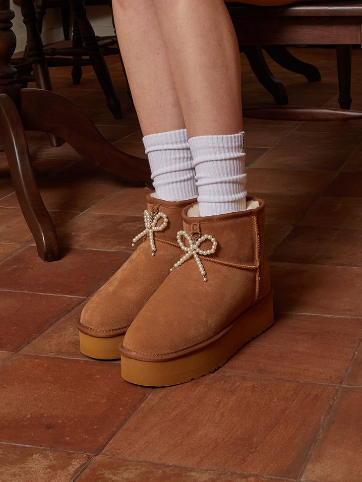 CHUBASCO WINTER FUR BOOTS COPO WCP2403 CHESTNUT