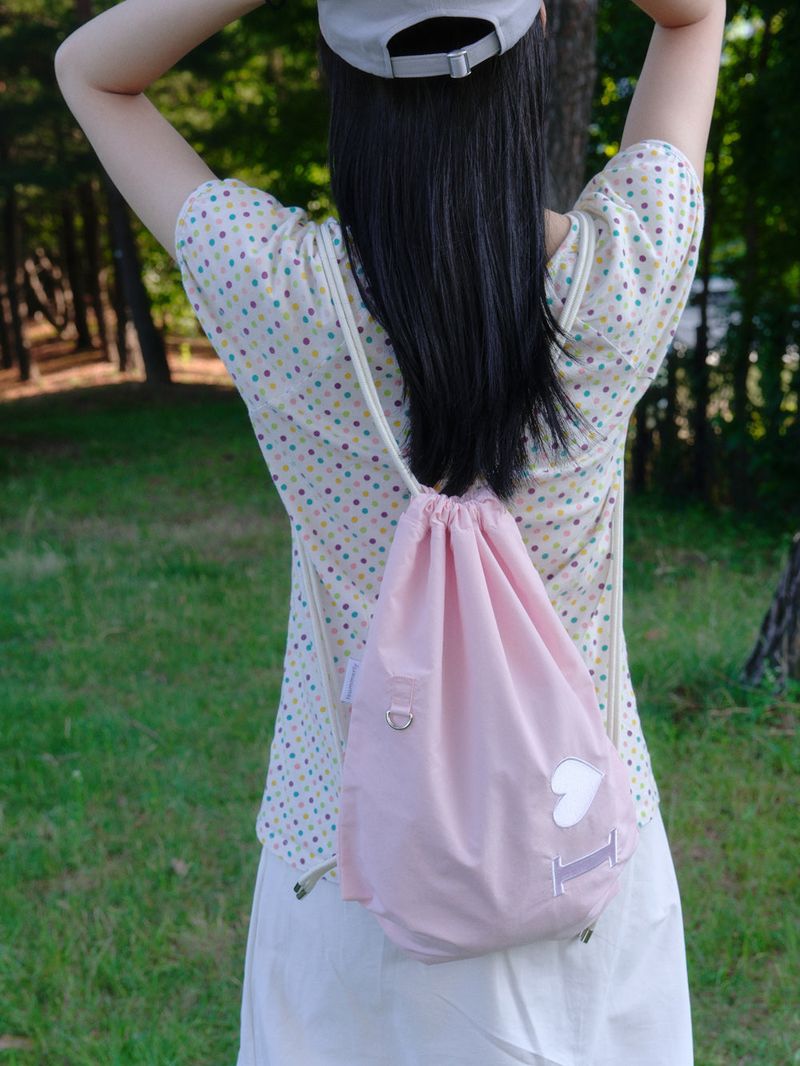 Girl string bag - Pink
