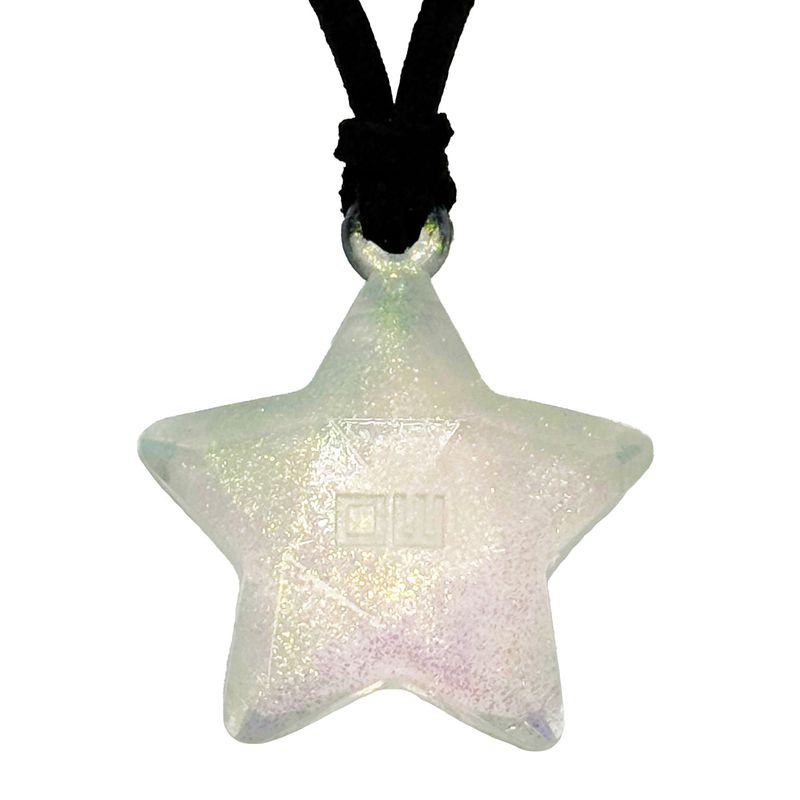 Star Acrylic Necklace [White]