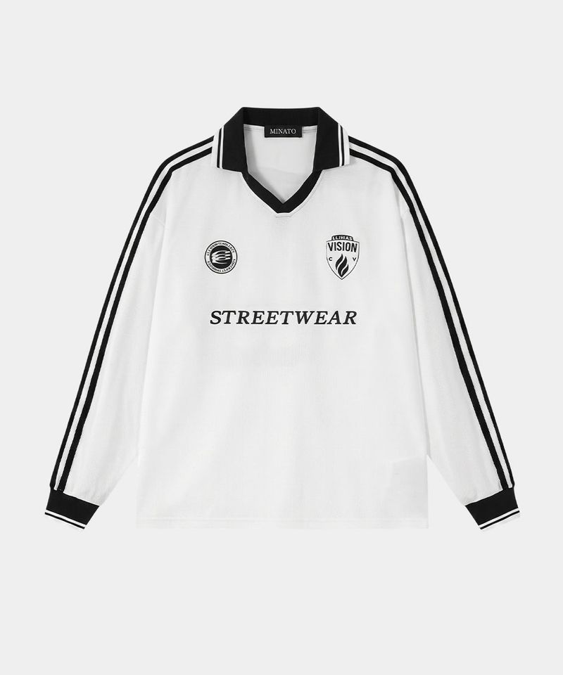 VISION TRACK COLLAR LONG SLEEVE