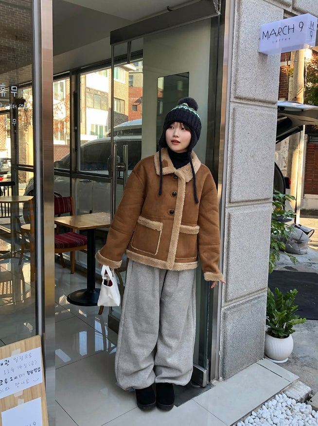 Panyu Snowflake Drop Knit Nordic Beanie