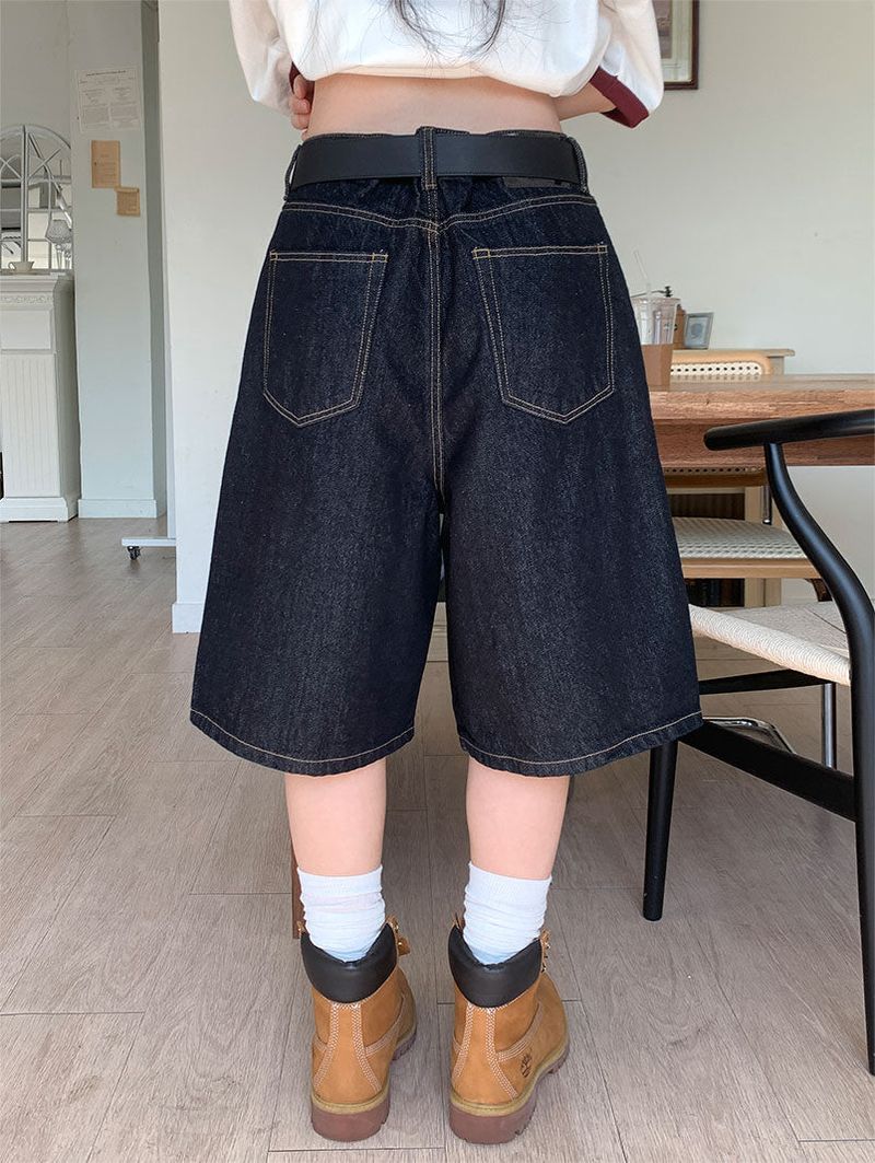RAW BERMUDA JEANS