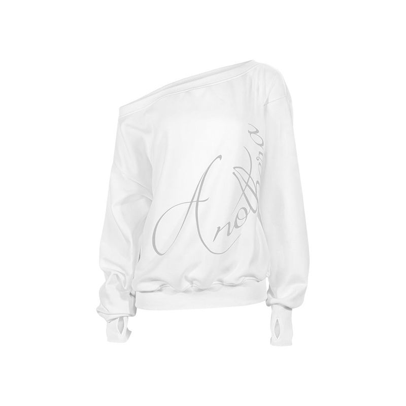 ANOTHERA（アナザーエー）の「OFF-SHOULDER SWEATSHIRT_Ivory（Tops）」