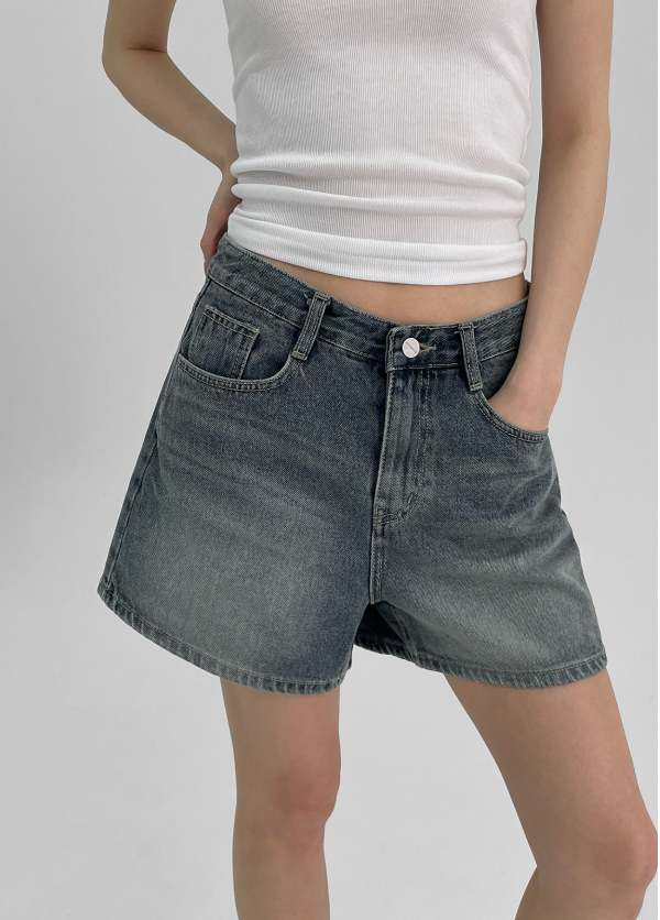 [MADE] Hanging Denim Short Pants