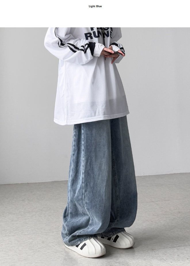 Flux Pintuck Wide Denim