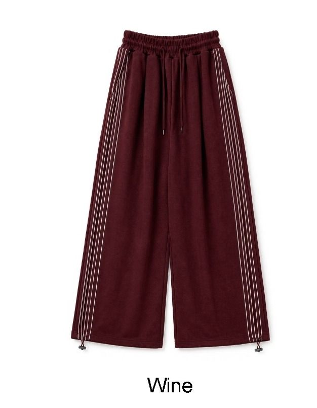 Ropel Stitch Track Wide Pants