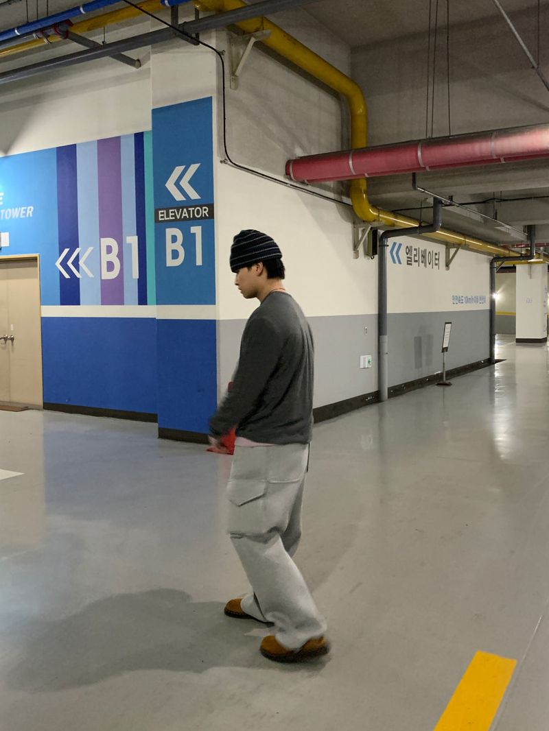 Tantan Neo Sweat Cargo Pants