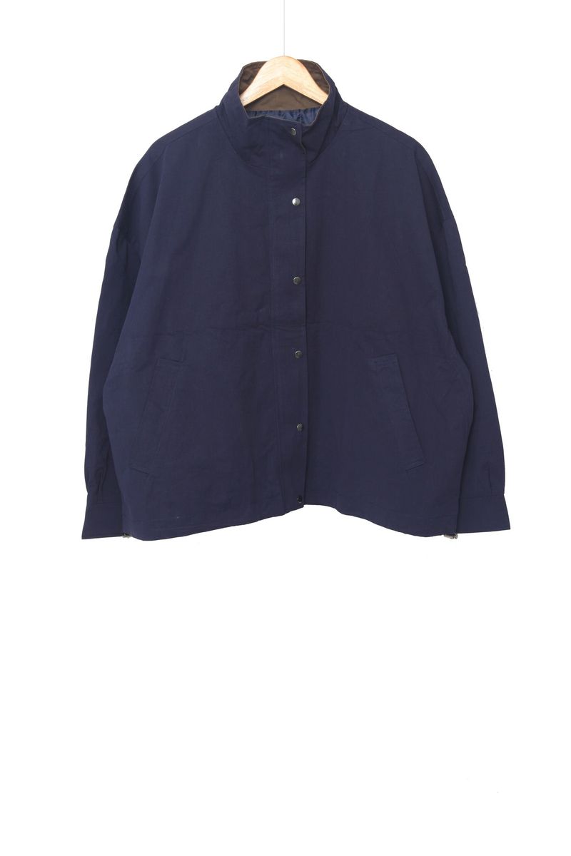 Porter color high neck jacket