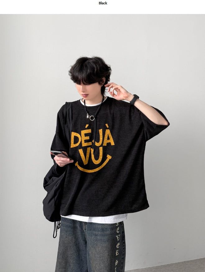 YOURNUS(ユアナス)の「Dejavu Over Half Knit(Tops)」