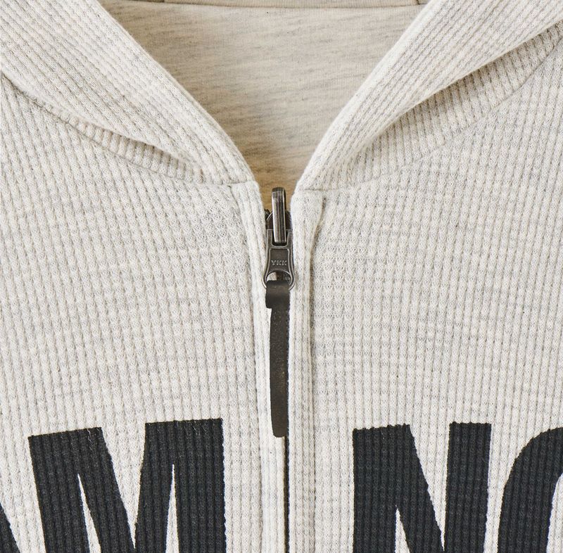 NOT ARMY REVERSIBLE HOODIE ZIPUP (CREAM)