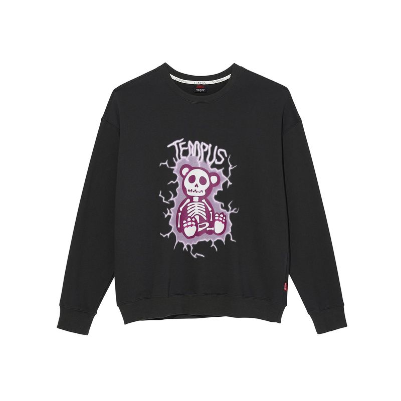 TEMPUSSTUDIO（テンプススタジオ）の「THUNDERBOLT SWEATSHIRTS [CHARCOAL]（Tops）」