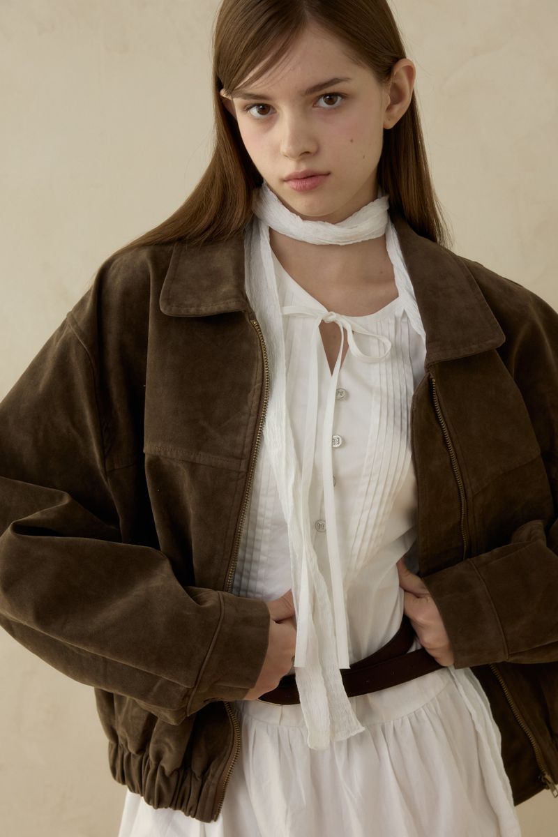 CREEK SYNTHETIC SUEDE JUMPER
