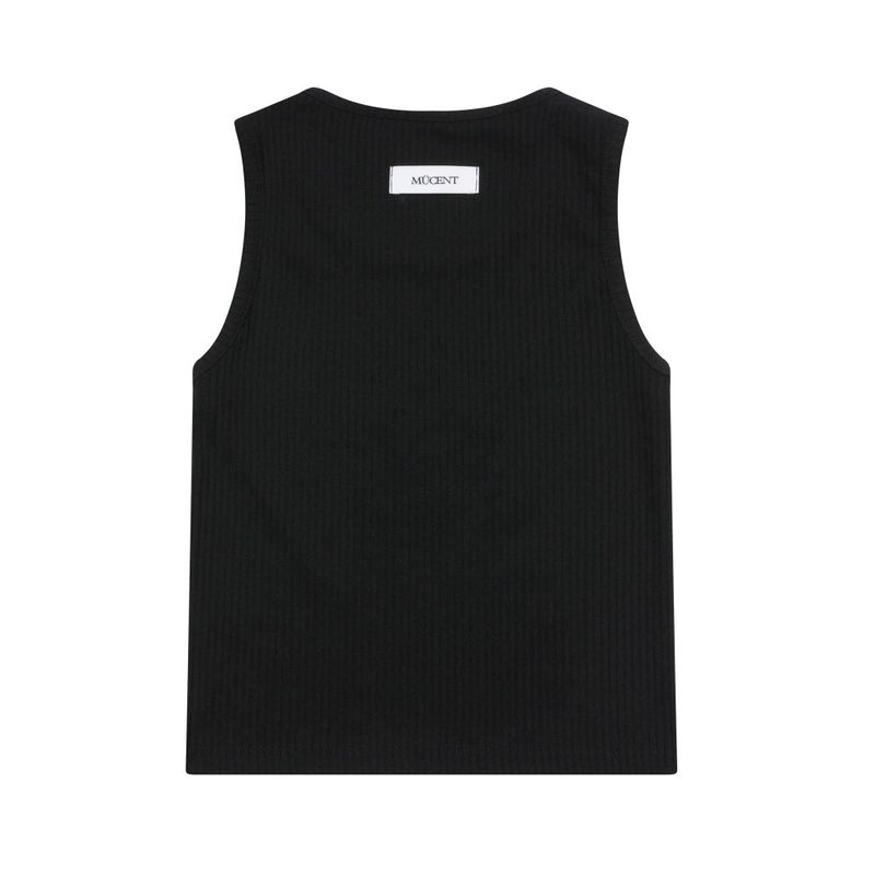 WADI APPLIQUE LOGO SLEEVELESS (2Color)