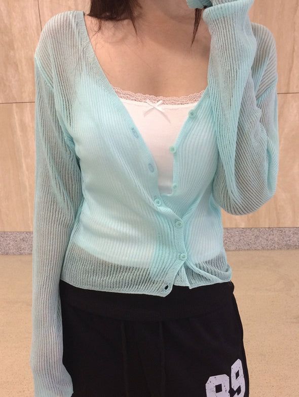 Keto Lace Ribbon Ribbed Sleeveless