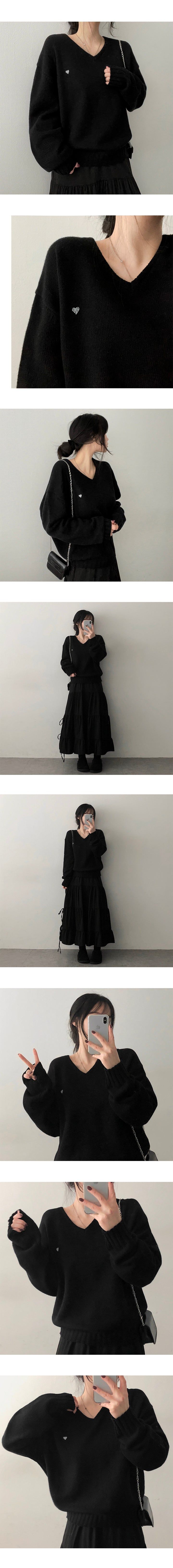 Heart Grace V-Knit