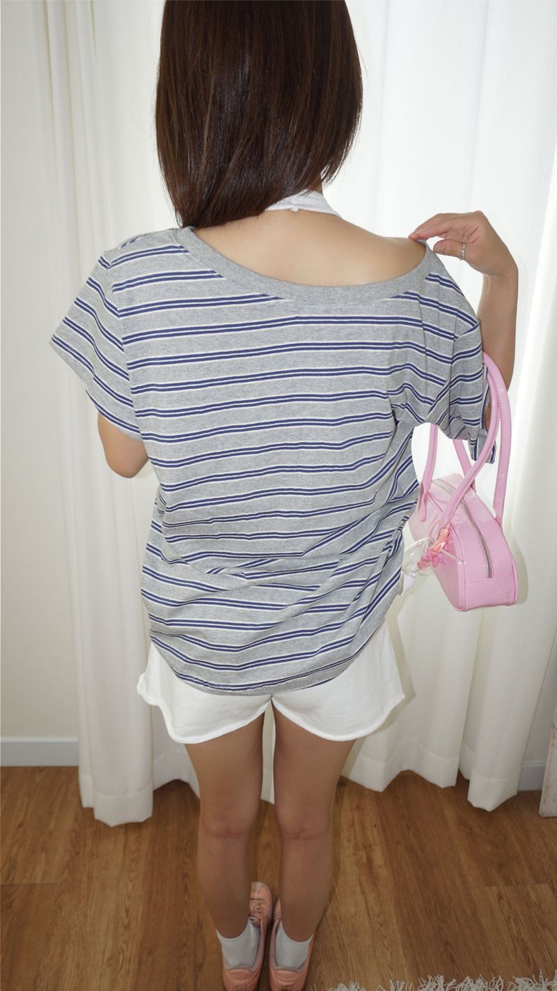 soup off shoulder tee
