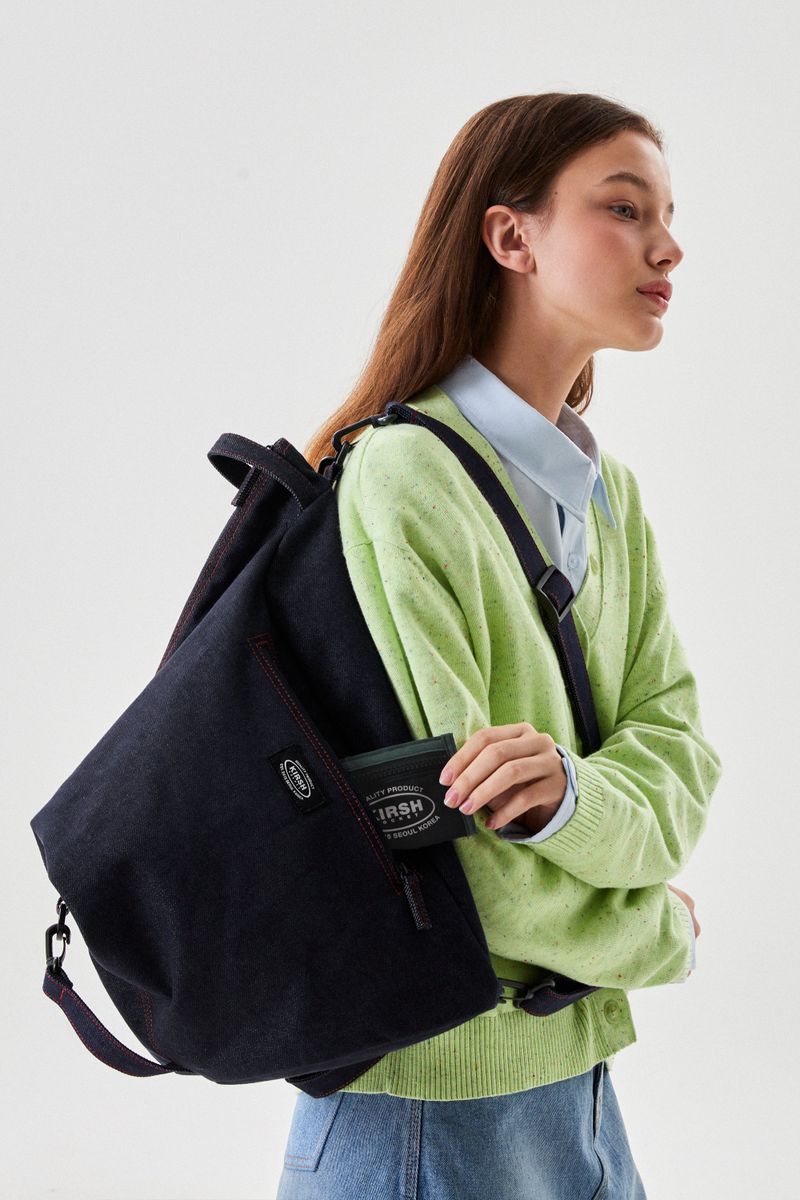 POCKET VINTAGE 2WAY BACKPACK [DARK BLUE]