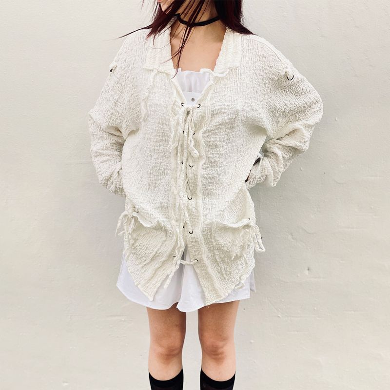 LACE-UP SHIRDIGAN