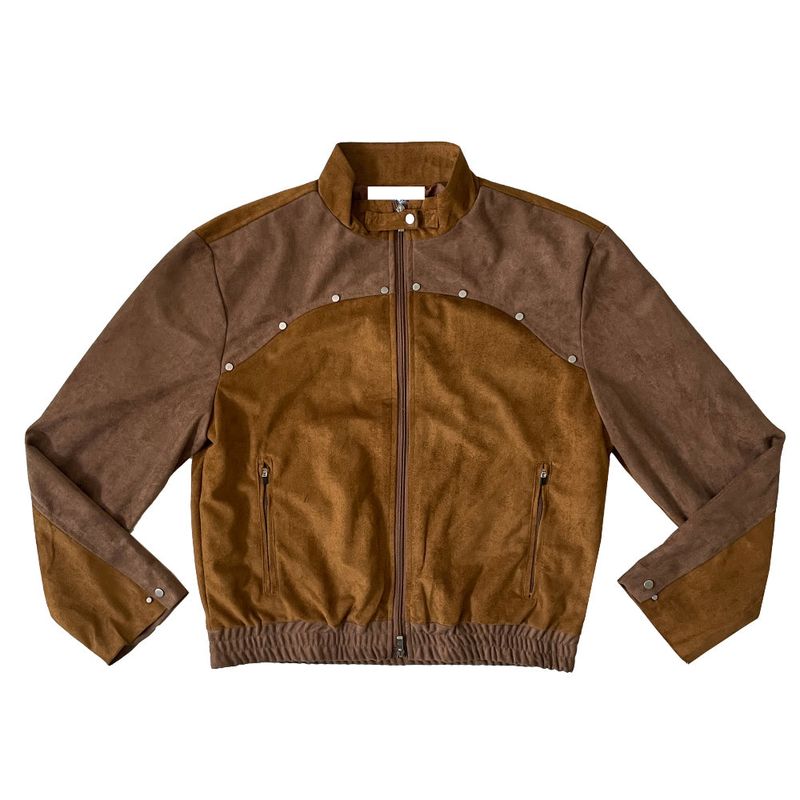 Suede rivet jacket